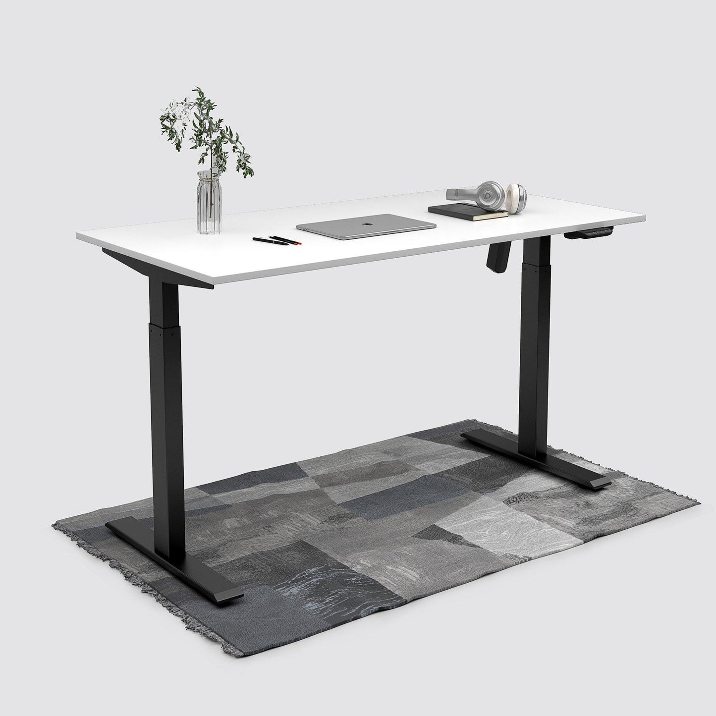 Single Motor Standing Desk | ALFA SOLE Desk - Standing Desk Single Motor