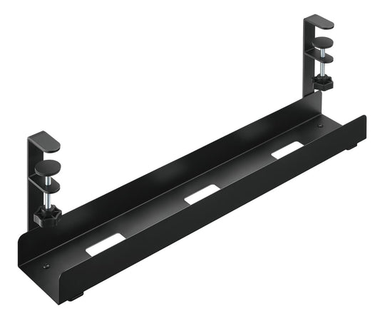 CLAMP-ON UNDER DESK CABLE TRAY