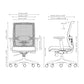 Office Task Chair with Mesh Back Adjustable Ergonomic Desk Chair 235