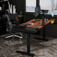 SUMO | Morden Luxury Standing desk with Wireless Glass Desktop  Charging Dual Motor 2 Stage frame 55" x 28"