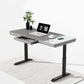 SUMO | Morden Luxury Standing desk with Wireless Glass Desktop  Charging Dual Motor 2 Stage frame 55" x 28"