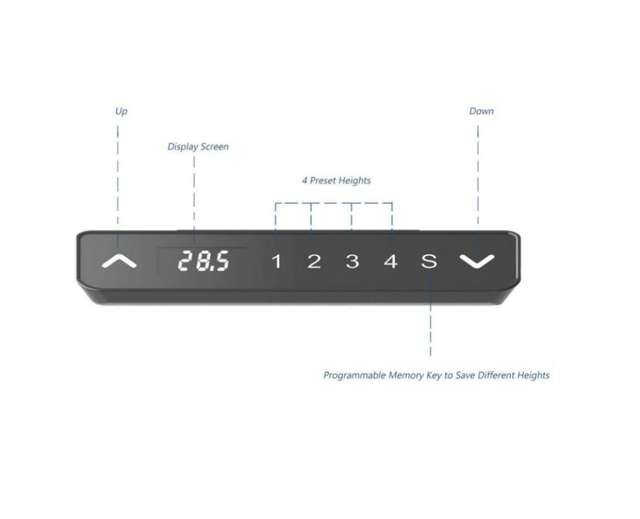 Standing Desk Controller | ALFA Display - Standing Desk Dual Motor Control Panel