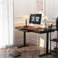SUMO | Morden Luxury Standing desk with Wireless Glass Desktop  Charging Dual Motor 2 Stage frame 55" x 28"