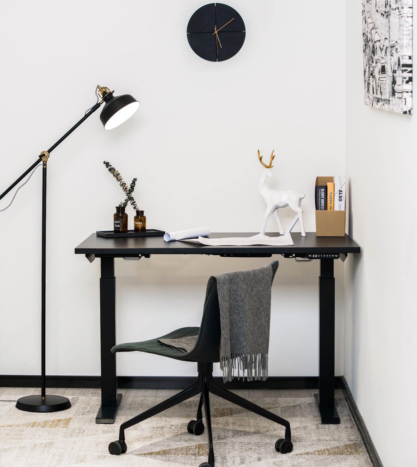 Dual Motor Standing Desk | ALFA DUO Desk - Standing Desk Dual Motor