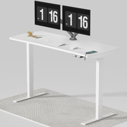 Dual Motor Standing Desk | ALFA Standing Desk - 60" x 24" Standing Desk Dual Motor